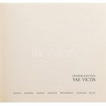Kányádi Sándor: Vae victis. Stuttgart, 1993. AL ed. Vác, Nalors-Graphic. Szabados Árpád, Swierkiewicz Róbert...