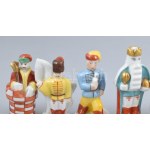 Herendi 32db sakkfigura, kézzel festett porcelán, szép hibátlan állapotban, m:5,5...