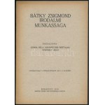 cca 1900-1910 Felsőbátkai Bátky Zsigmond (1874-1939) néprajztudósnak, a Magyar Nemzeti Múzeum Néprajzi Osztálya ...