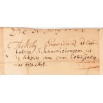 1684 Rozsnyó, Thököly Imre levele Selmecbánya magisztrátusának, amelyben kéri őket, hogy (meg nem nevezett...