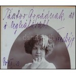 1904 Fedák Sári (1879-1955) színésznő fotója Strelisky műterméből...