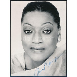 Jessye Norman (1945-2019) amerikai operaénekes aláírt fotója ...