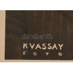 cca 1930-1940 Szálasi Ferenc (1897-1946) portréja, fotólap Kvassay A. budapesti műterméből, jelzett, szép állapotban...
