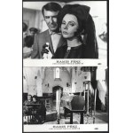 1966 ,,Hamis pénz című francia-olasz-spanyol film jelenetei és szereplői, 13 db vintage produkciós filmfotó...