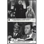 1965 ,,Fantomas visszatér című francia-olasz film jelenetei és szereplői (köztük Louis Funes)...