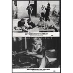 1968 ,,Kétszemélyes ketrec című csehszlovák film jelenetei és szereplői, 13 db vintage produkciós filmfotó...