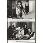 1965 ,,Mandragora című olasz-francia film jelenetei és szereplői, 13 db vintage produkciós filmfotó...