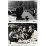 1966 ,,A magányos villa titka című angol film jelenetei és szereplői, 13 db vintage produkciós filmfotó...
