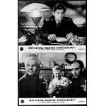 cca 1967 ,,Hívjátok Martin felügyelőt című csehszlovák film jelenetei és szereplői, 13 db vintage produkciós filmfotó...
