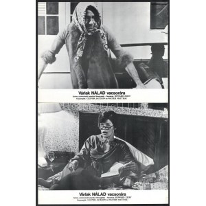 1978 ,,Várlak nálad vacsorára című amerikai film jelenetei és szereplői (köztük Walter Matthau és Glenda Jackson)...