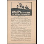 1926 Nemzeti cserkész nagytábor, 1926. júl. -23. Újpesti - Népsziget. Szerk. és kiadja: Nagytábortanács. Bp., 1926....