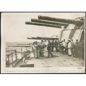 cca 1914-1918 SMS Prinz Eugen, az Osztrák-Magyar Császári és Királyi Haditengerészet (K.u.K. Kriegsmarine) Tegetthoff...