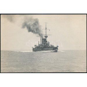 cca 1914-1918 SMS Zrínyi, az Osztrák-Magyar Császári és Királyi Haditengerészet (K.u.K. Kriegsmarine) Radetzky...