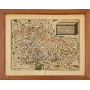 Abraham Ortelius (1527-1598): Helvetiae Descriptio, Aegidio Tschudo Auct. Svájc térképe...