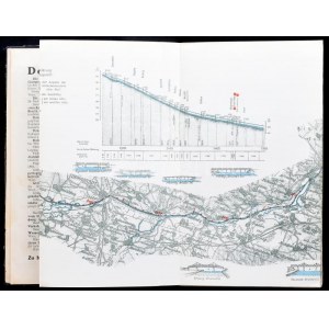 cca 1920-1930 Karte der Donau von Ulm bis zur Mündung. Unter Mitarbeit der Ersten Donau-Dampfschiffahrts-Gesellschaft. ...