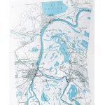 cca 1920-1930 Karte der Donau von Ulm bis zur Mündung. Unter Mitarbeit der Ersten Donau-Dampfschiffahrts-Gesellschaft. ...