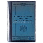 cca 1920-1930 Karte der Donau von Ulm bis zur Mündung. Unter Mitarbeit der Ersten Donau-Dampfschiffahrts-Gesellschaft. ...