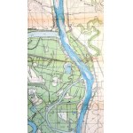 cca 1930-1940 A Duna Paks-Mohács (80 km) szakaszának térképe. Vízisporttérképek 13. sz. Bp., M. Kir. Állami Térképészet...