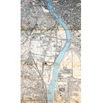 cca 1930-1940 A Duna Budapest-Paks (116 km) szakaszának térképe. Vízisporttérképek 12. sz. Bp., M. Kir...