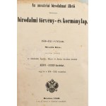 1850 Az ausztriai birodalmat illető közönséges birodalmi törvény- és kormánylap. 1850-diki évfolyam. Magyar...