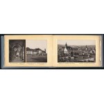 cca 1870 Pozsony (Pressburg / Bratislava) látnivalóit bemutató leporelló magyar és német nyelven feliratozva...
