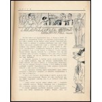 1929 Holzer Revue 1. évfolyam 1-2. sz. Október. Szerk.: Ujvári Sándor. Bp., Thalia-Kultúra Rt., benne érdekes írásokkal...