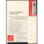 cca 1930 Budapest Székesfőváros Hirdetővállalata által kiadott díjszabást tartalmazó prospektus, Kolozsváry grafikája...