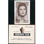 1942 Karády Katalin Itt az alkalom és Halálos csók című filmjeinek ismertetője, 2 db