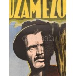 Ének a búzamezőkről, 1947. Moziplakát (filmplakát, rácsplakát). Rendező: Szőts István. Litográfia, papír...