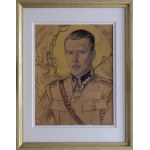 Stanisław Ignacy Witkiewicz, Portret Arystarcha Laszenko, Majora WP, 1935