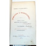 FLAMMARION - OPOWIADANIA O NIESKOŃCZONOŚCI wyd. 1874