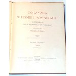 RZEPECKA- OJCZYZNA W PIŚMIE I POMNIKACH t. I-II [komplet] wyd. 1911