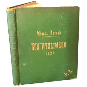 KORSAK- ROK MYŚLIWEGO wyd. 1922