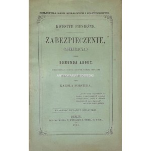 STUDYA POLITYCZNE I FILOZOFICZNE cz. 3 wyd. 1866