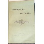KARWICKI- WSPOMNIENIA WOŁYNIAKA wyd. 1897