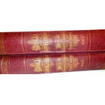 BIBLIA ZŁOTA KLASYKÓW t.1-2 wyd. 1898 OPRAWA