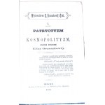 ORZESZKOWA - PATRYOTYZM I KOSMOPOLITYZM. STUDYUM SPOŁECZNE Wilno 1880