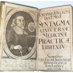 JONSTON - SYNTAGMA UNIVERSAE MEDICINAE PRACTICAE Wrocław 1673