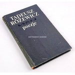 RÓŻEWICZ- POEZJE wyd. 1987. Autograf Autora!