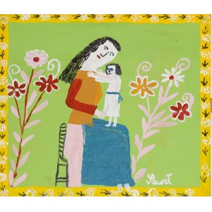 Katarzyna Gawłowa (1896 Zielonki - 1982 Zielonki), Maryja i Jezus w kwiatach