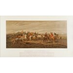 Juliusz KOSSAK (1824-1899) - według, Stanisław Rewera Potocki wracający z wyprawy tureckiej, przyjmuje wyoraną buławę