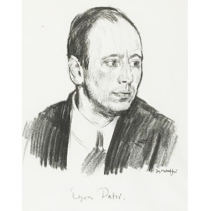 Józef MEHOFFER (1869-1946), Portret Egona Petri