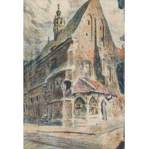 Stanisław KAMOCKI (1875-1944), Kościół św. Barbary, 1911