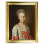 Malarz nieokreślony, niemiecki, XVIII w., Para portretów ślubnych
