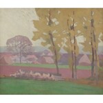 Bazyli POUSTOCHKIN (1893-1973), Pejzaż