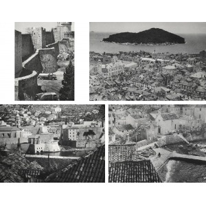 Edward HARTWIG (1909-2003), Zestaw 4 fotografii - Dubrownik
