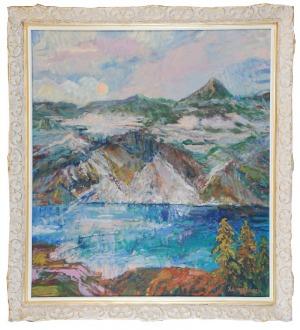 Jan SZANCENBACH (1928-1998), Świt, z cyklu: Morskie Oko, 1994