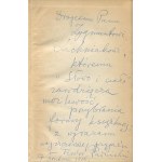 PARNICKI Theodore - The Word and the Body. A novel of 201-203 [First edition 1959] [AUTOGRAPH AND DEDICATION FOR ZYGMUNT LICHNIAK].