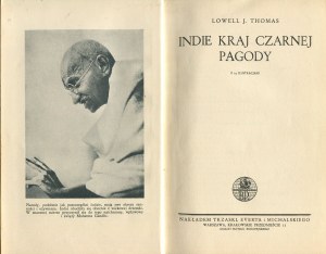 THOMAS Lowell J. - Indie kraj czarnej pagody [1935] [oprawa wydawnicza]