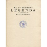 REYMONT Wladyslaw St. - Legend [first edition 1924] [AUTOGRAPH OF AUTHOR] [SIGNED DRIVES BY WŁADYSŁAW SKOCZYLAS].